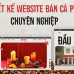 Thiết kế website quán cà phê chuyên nghiệp