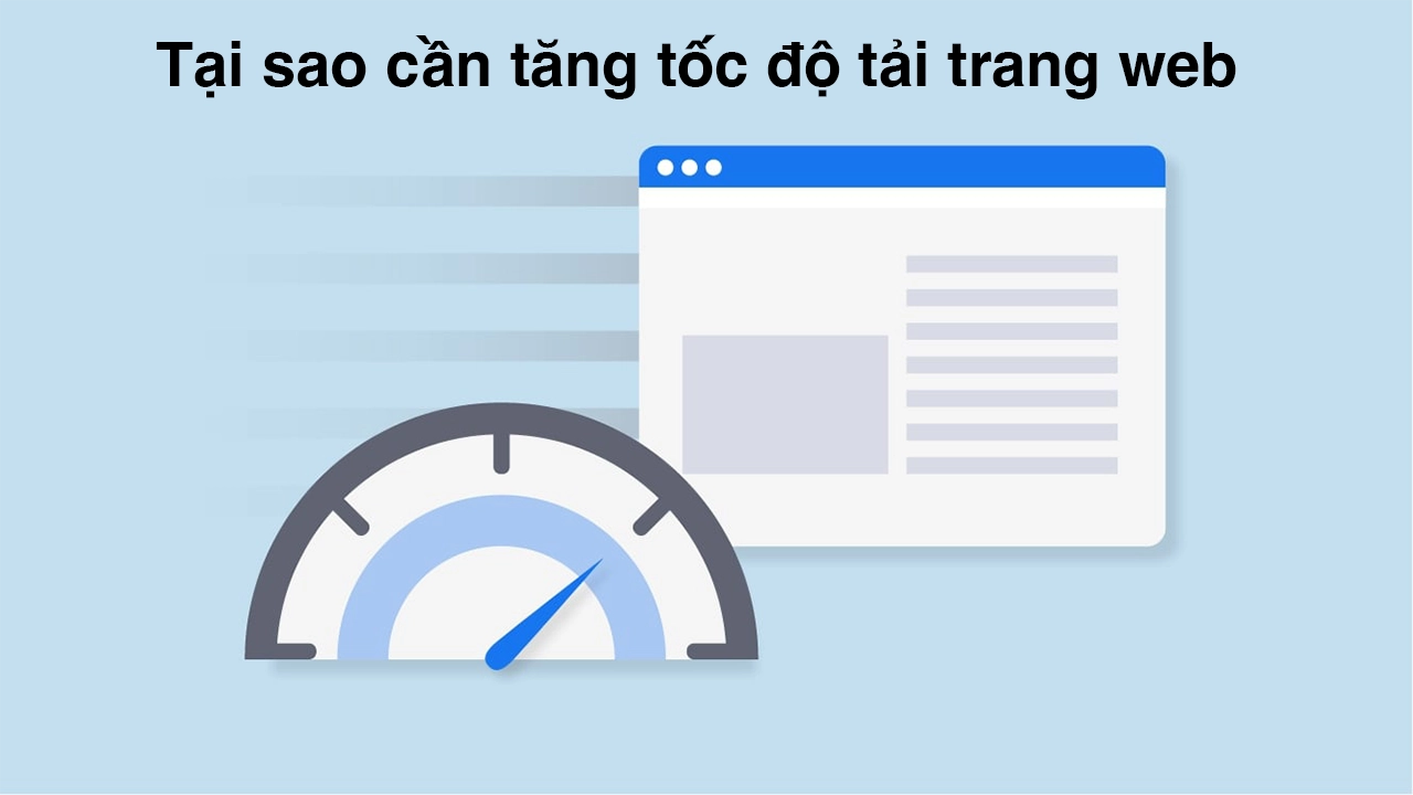 tăng tốc độ tải trang giúp giảm tỷ lệ thoát và cải thiện SEO