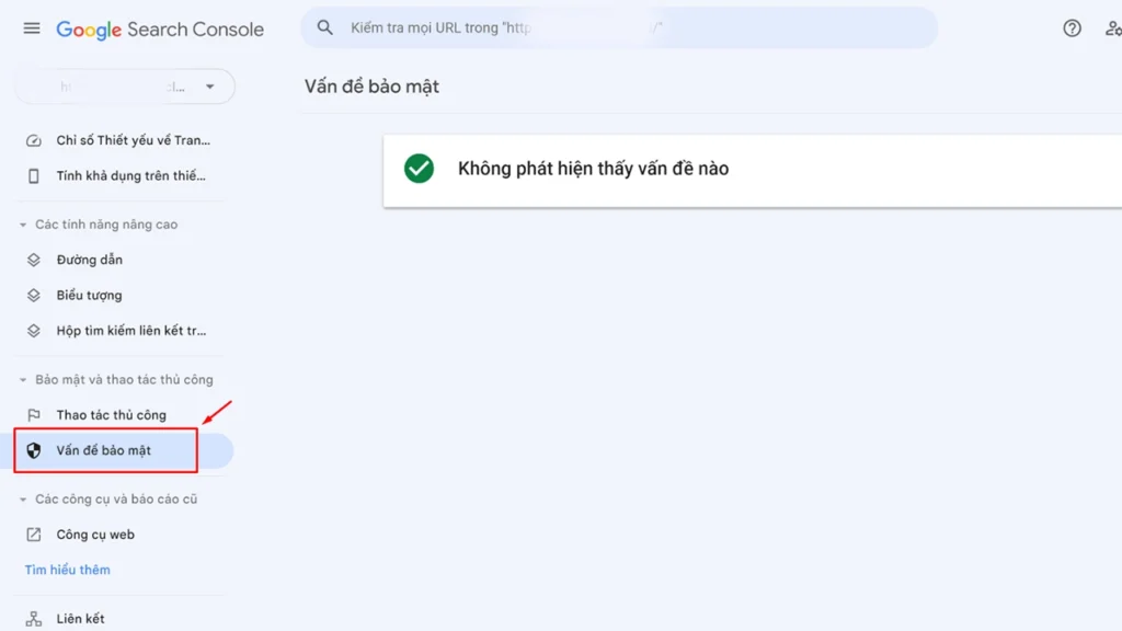 Gỡ cảnh báo website bị hack trên Google Search Console