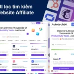 Tối ưu UX/UI lọc tìm kiếm nâng cao website affiliate